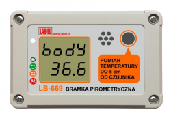 Termometr bezkontaktowy - bramka termometryczna LB-669